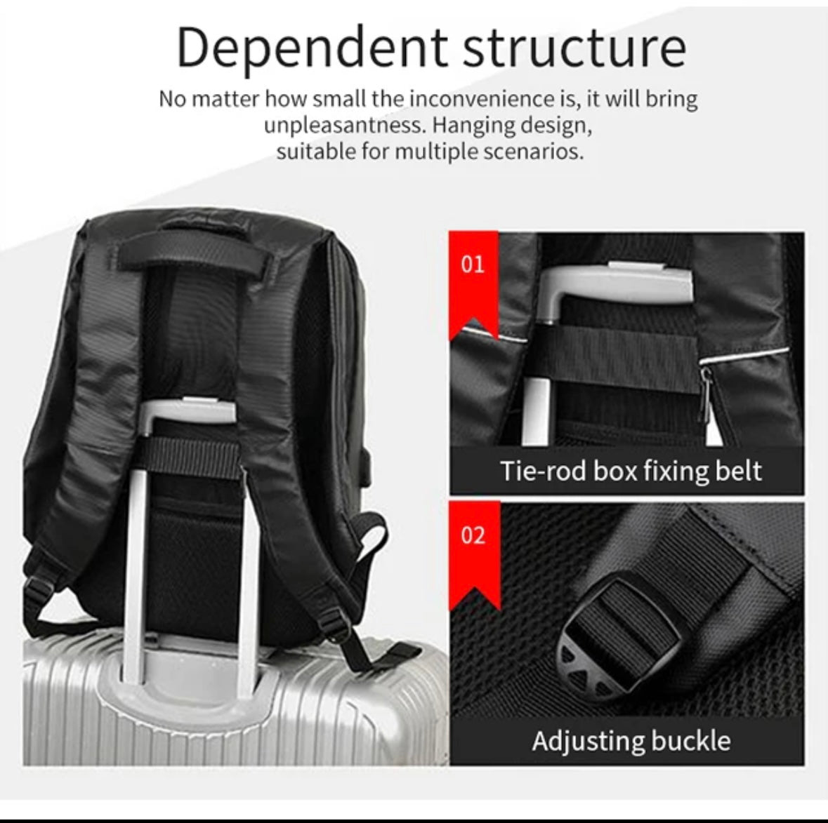 LED Backpack with HD Programmable Screen✨